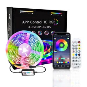 smart wifi led strip rgbic light 5050 led 5m tuya