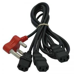Dedicated 3 Way IEC Power Cable Kettle Cord