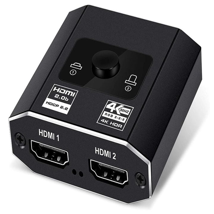 hdmi 4k bi-directional switch splitter 2in 1out or 1in 2out