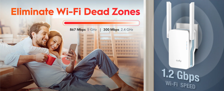 Eliminate WiFi dead zones