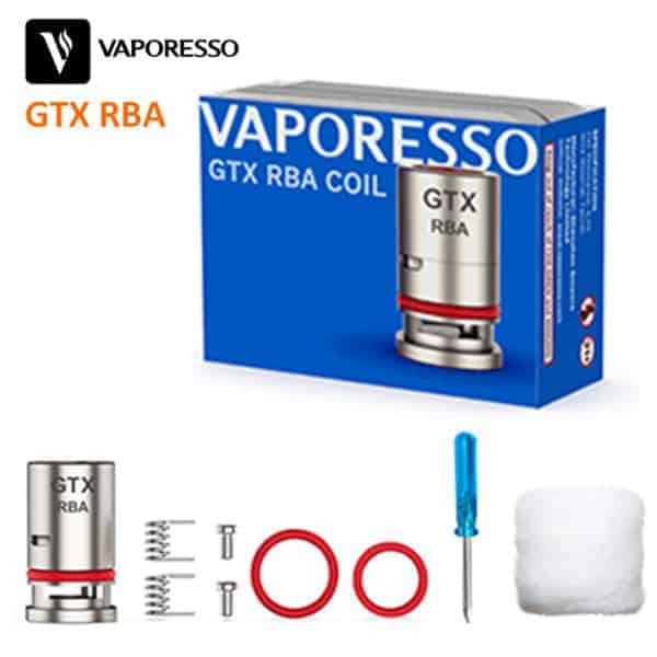 vaporesso GTX RBA rebuildable coil contents