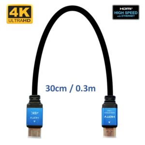 hdmi cable short 4k 0.3m 0.5m high speed ethernet 30cm 50cm