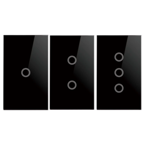 Smart Touch Switch Black Faceplate