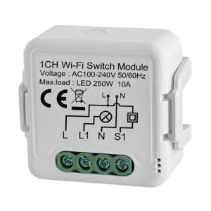 smart wifi mini switch module 2 Gang 10A upgrade existing lights