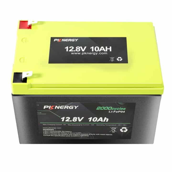 12V 10Ah lithium-ion phosphate LifeP04 battery