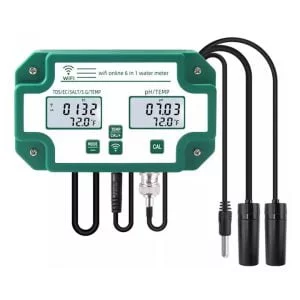 water quality detector smart tuya wifi ph ec tds salt sg temperature